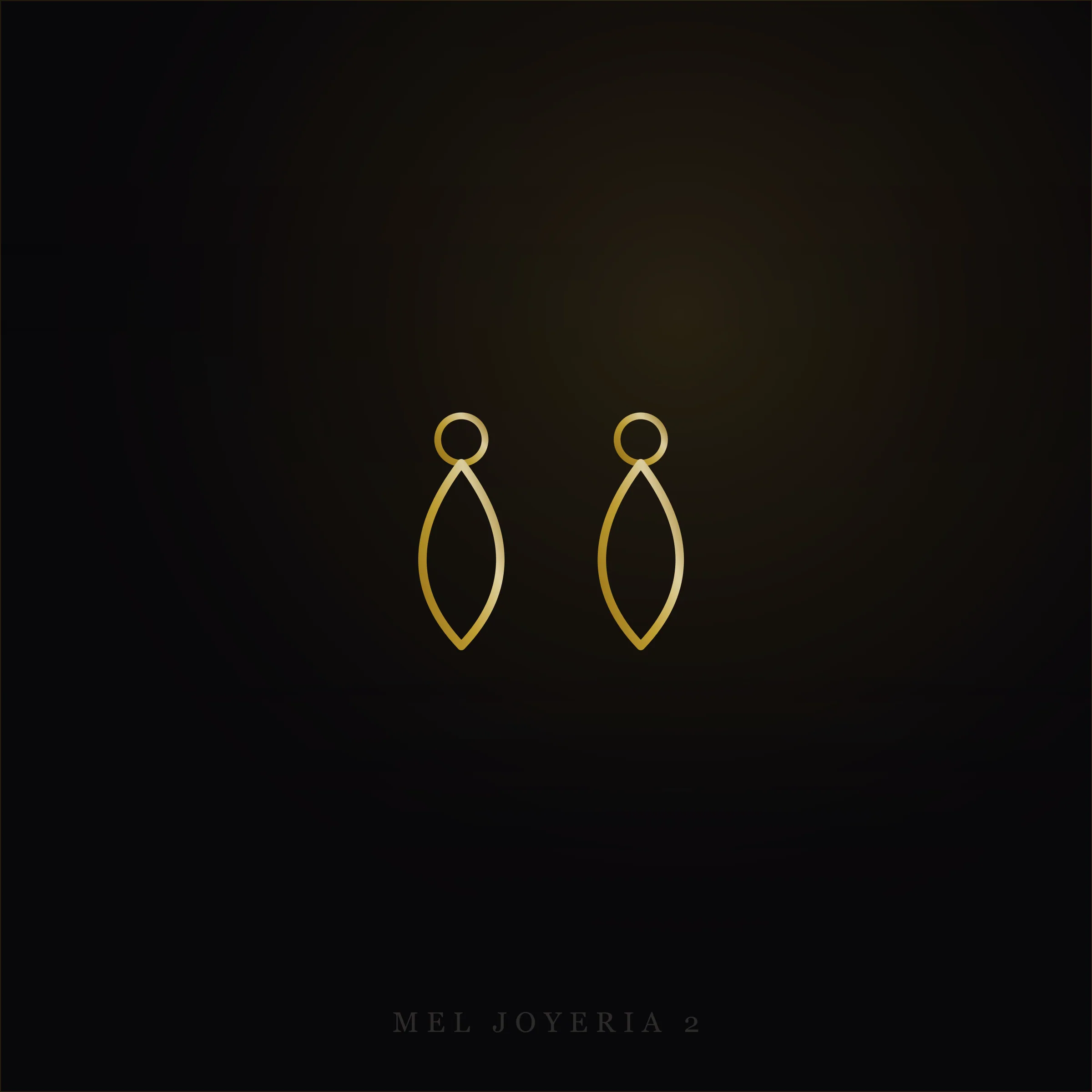 Sample image — gold earrings
